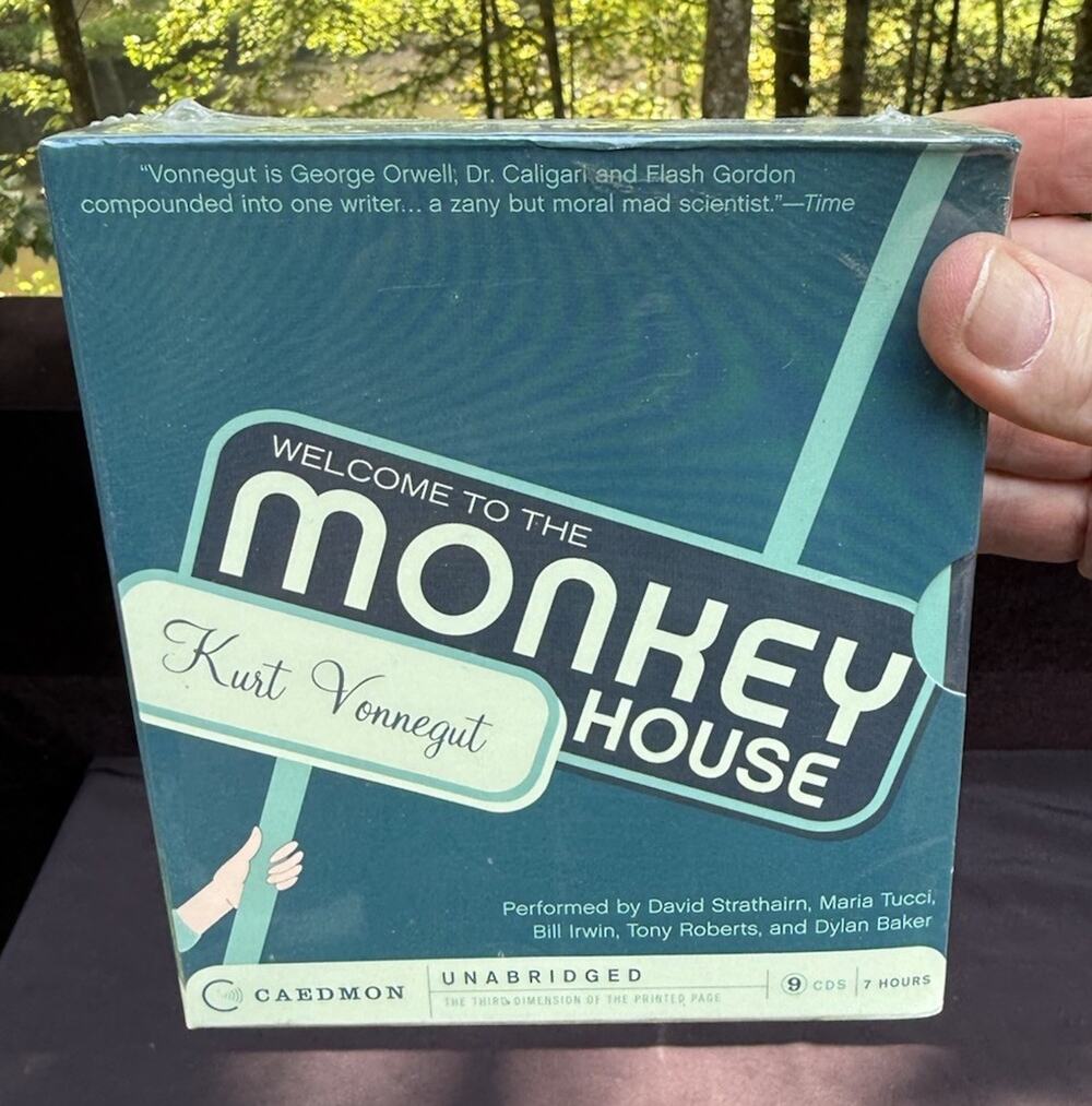 Welcome to the Monkey House Kurt Vonnegut 9 CDs Caedmon Sealed Brand New! D3